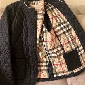 Burberry diamond quilted men’s jacket